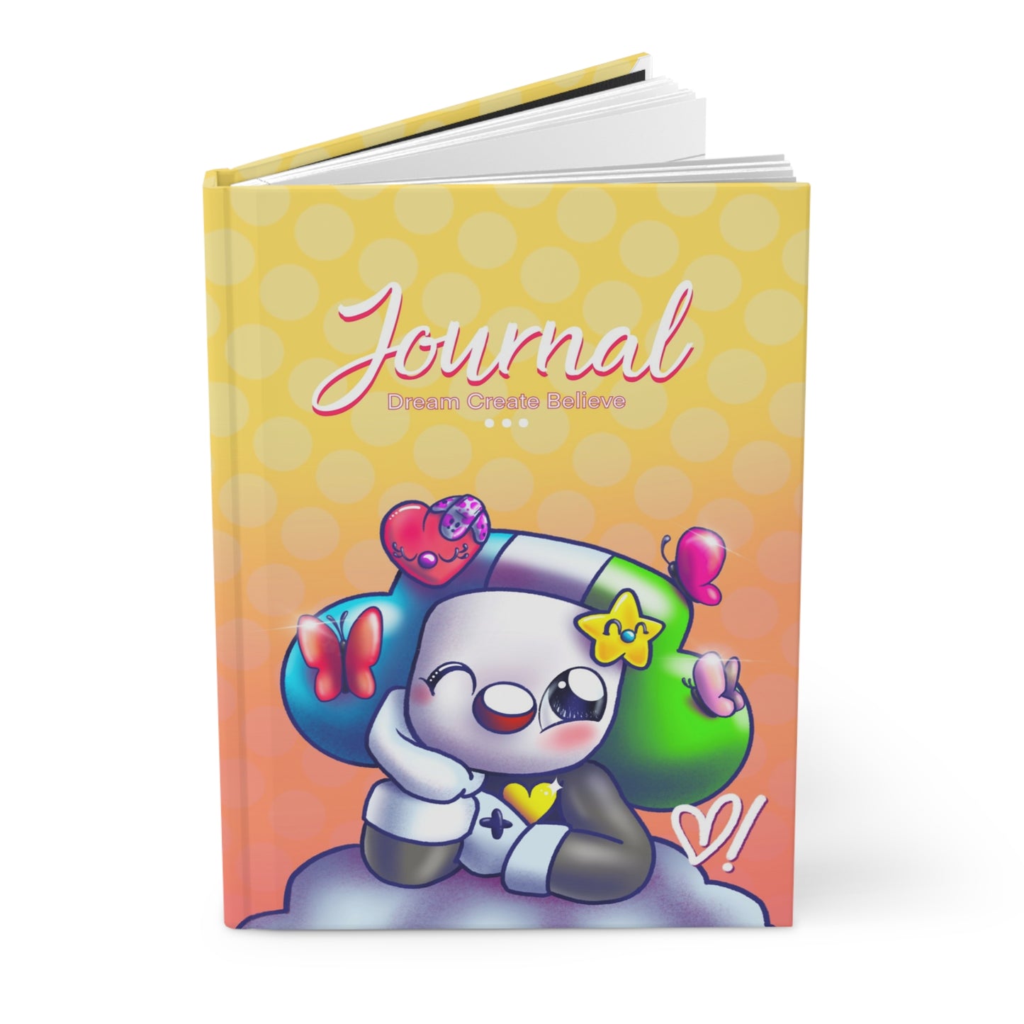 Dream Create Believe Hardcover Journal