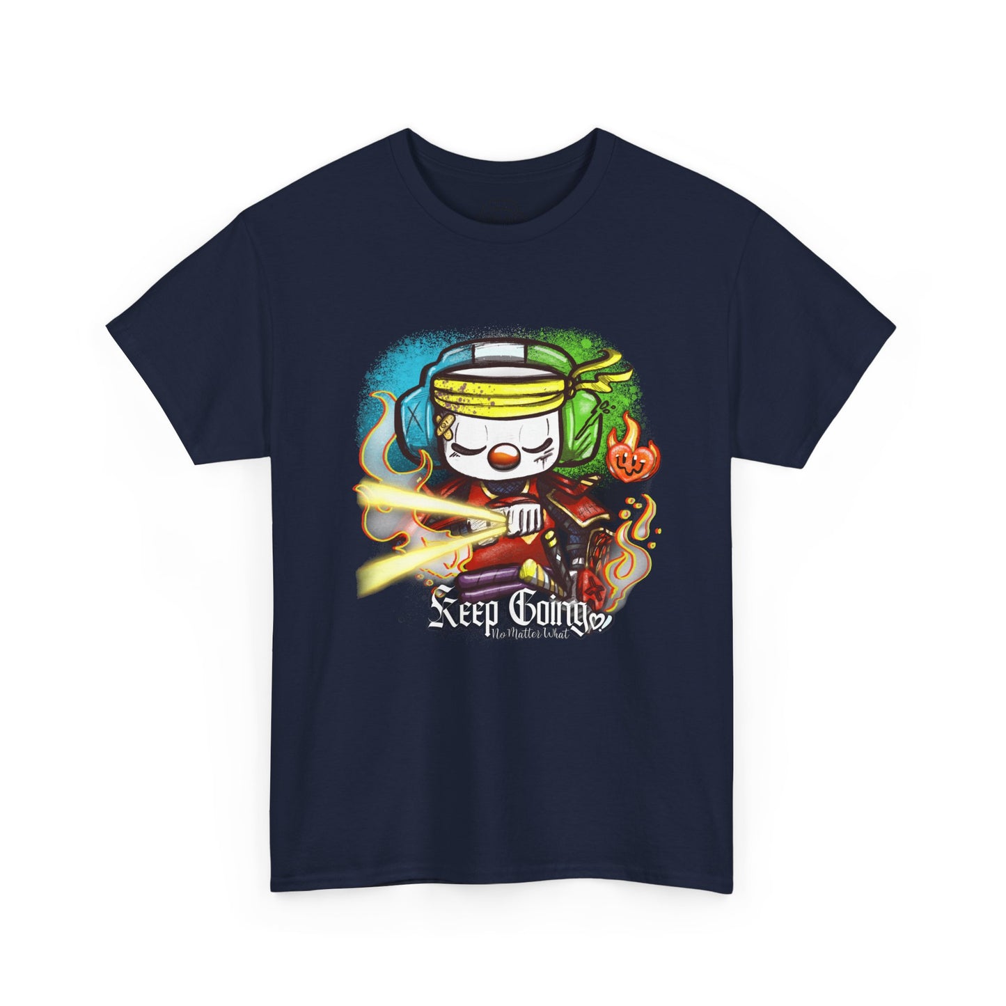 Keep Going - Unisex Heavy Cotton Tee