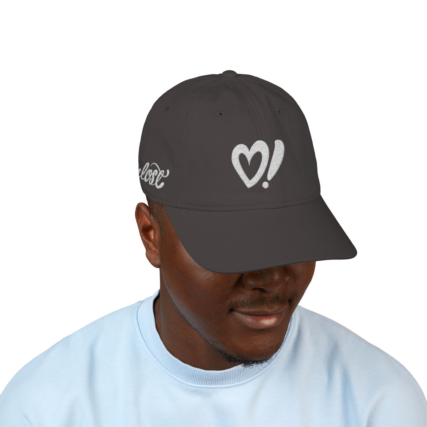 Embroidered Lost Baseball Cap — Organic Cotton Dad Hat