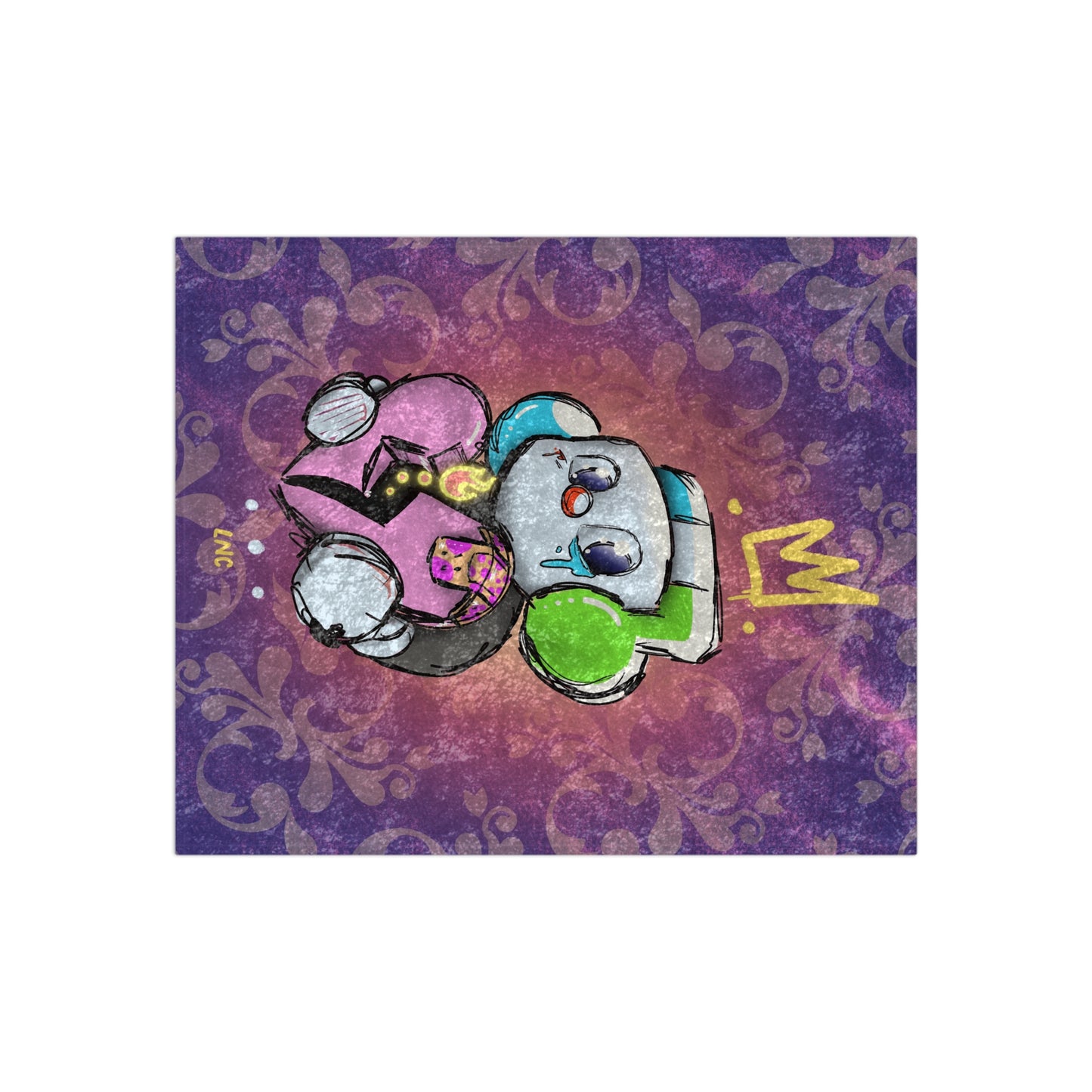 Corazon Sagrado Velvet Blanket